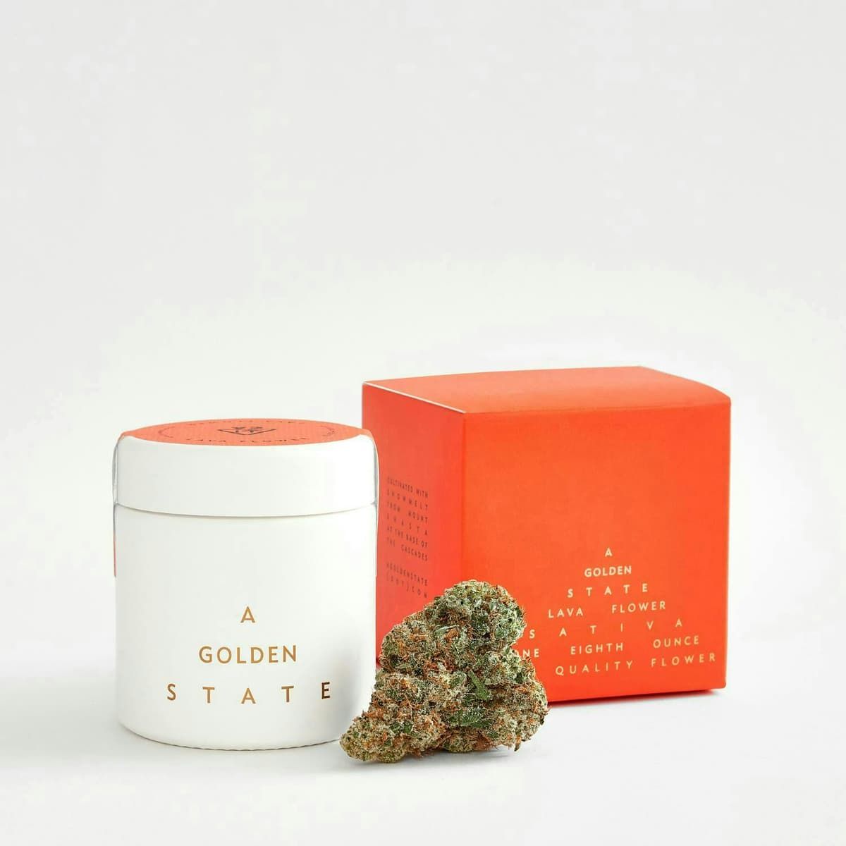 A Golden State Lava Flower Golden State - 3.5 Grams Flowers cannabis