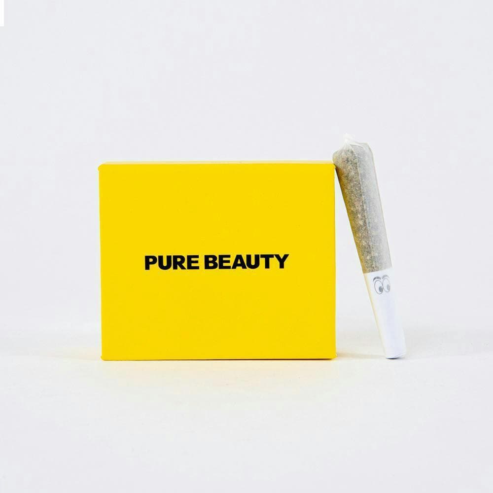 Pure Beauty Yellow Box Sativa Babies - 10 Pack 3.5 Grams Pre-Rolls cannabis