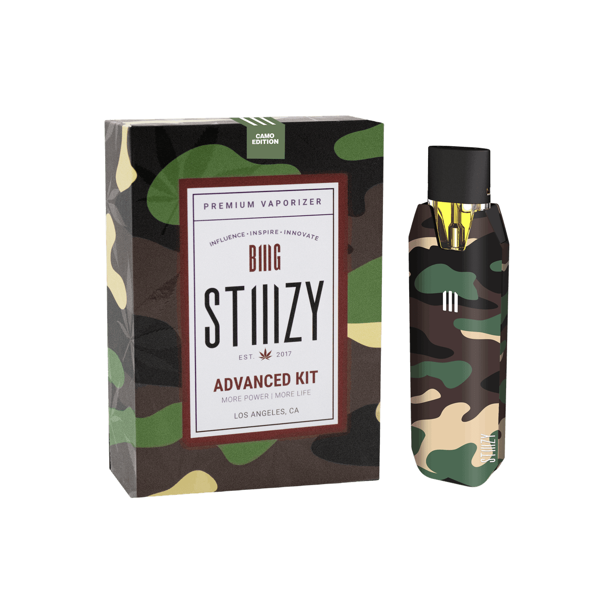 Stiiizy Camo BIIIG BIIIG Battery Accessories cannabis