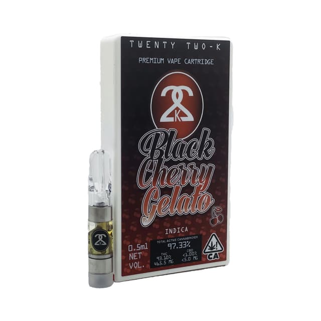 Black Cherry Gelato by 22K, $31.00