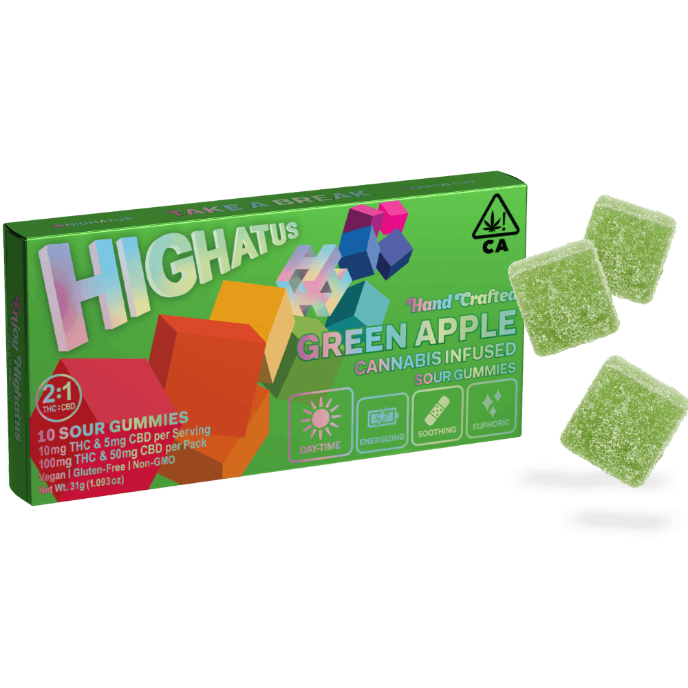 Green Apple CBD Edibles by Highatus, $16.00