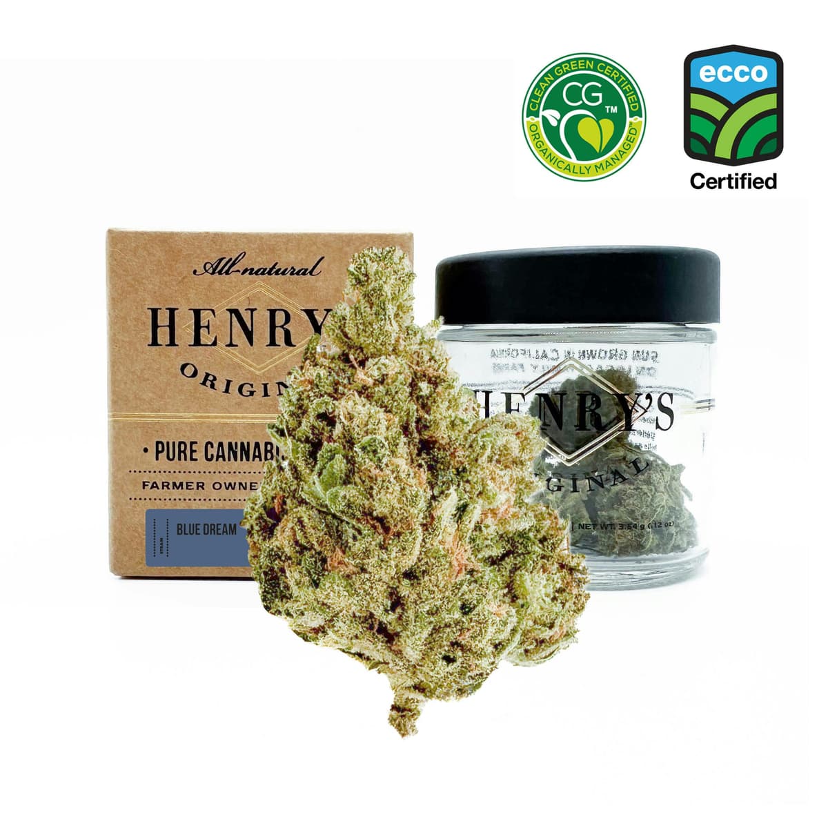 Blue Dream Flower by Henry's Original, $19.00