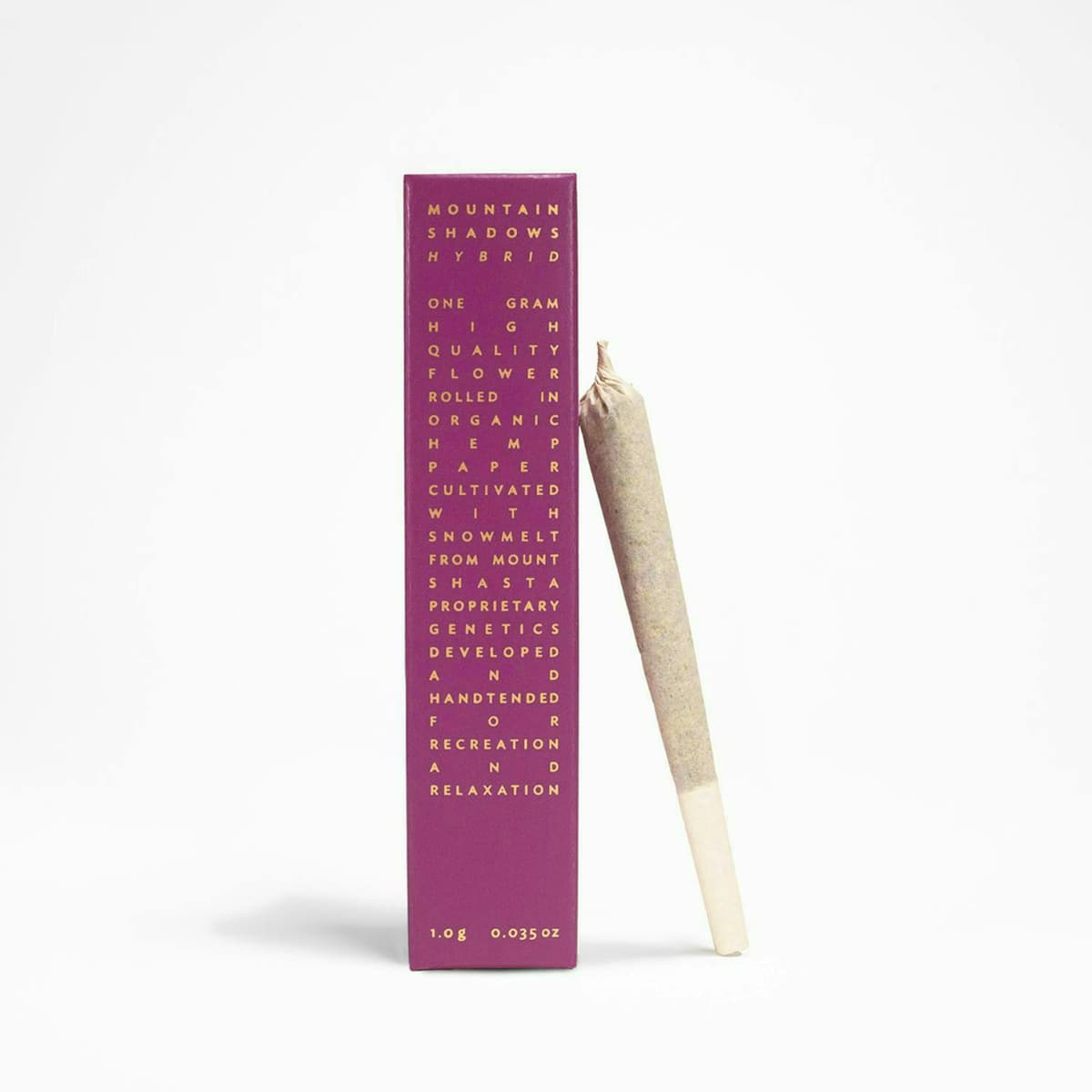 A Golden State Mountain Shadows Golden State Preroll - 1 Gram Pre-Rolls cannabis