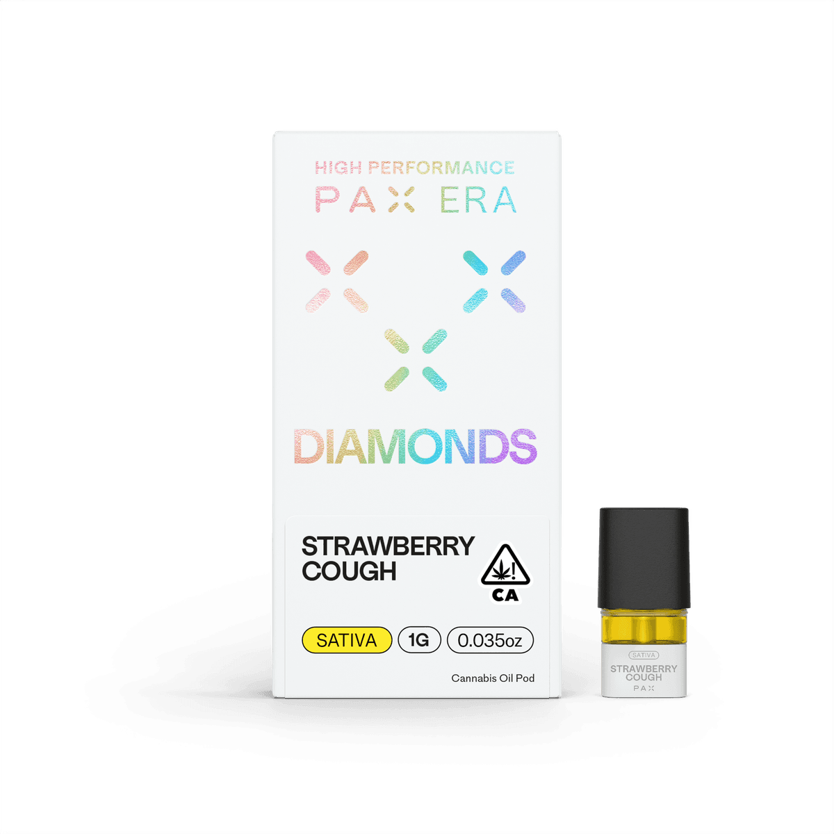 PAX Strawberry Cough All in One Diamonds Disposable - 1 Gram Vape Carts cannabis