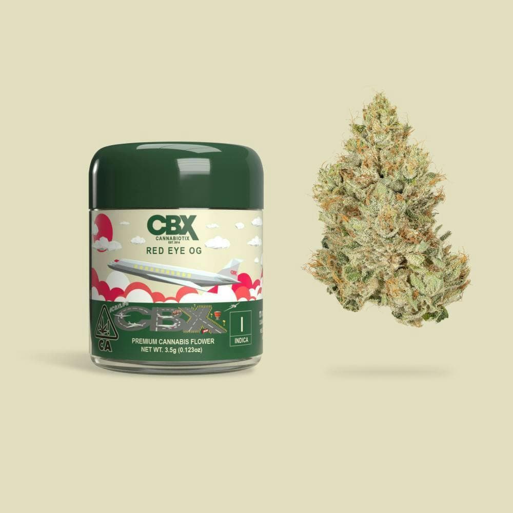 CBX Red Eye OG - 3.5 Grams Flowers cannabis