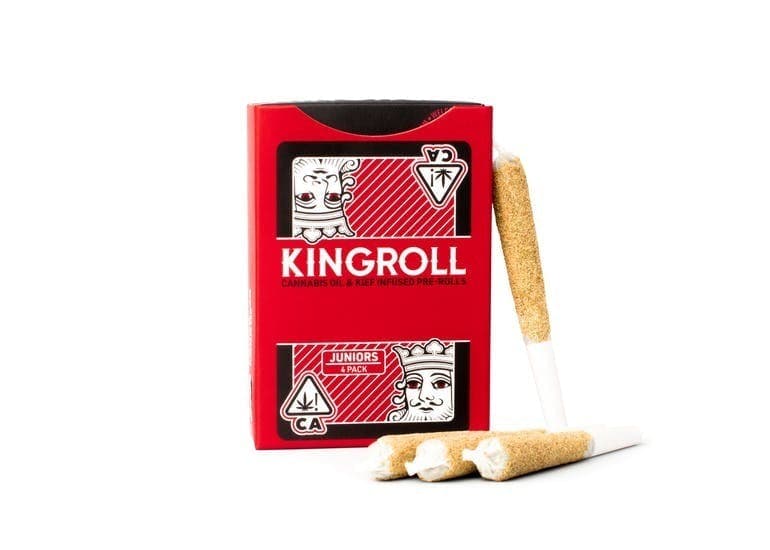 Kingpen Wedding Cake x Blackberry Kush .75g Kingroll Jr Prerolls - 4 Pack 3 Grams Pre-Rolls cannabis