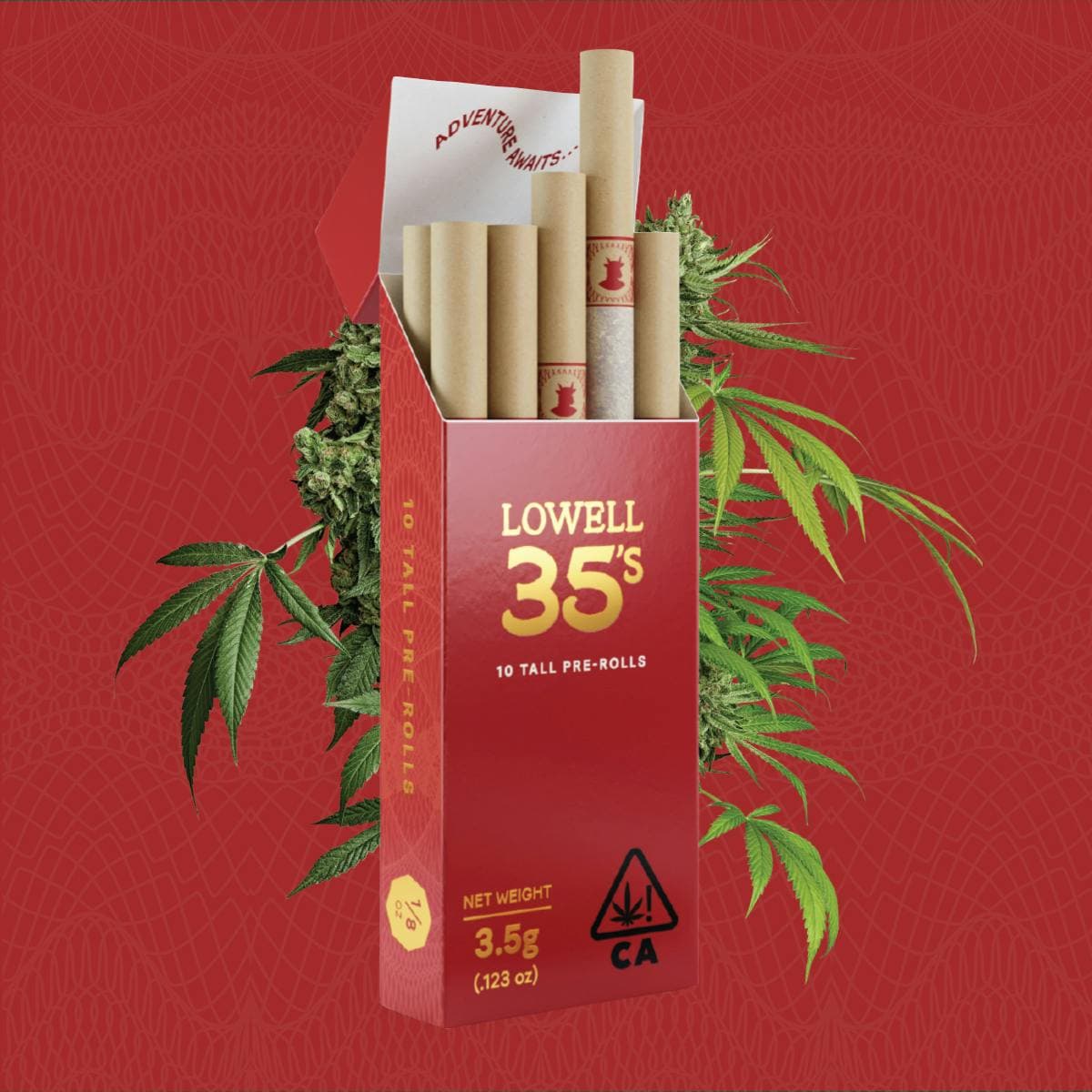 Trailblazer Pre-Rolls by Lowell Herb Co., $22.00