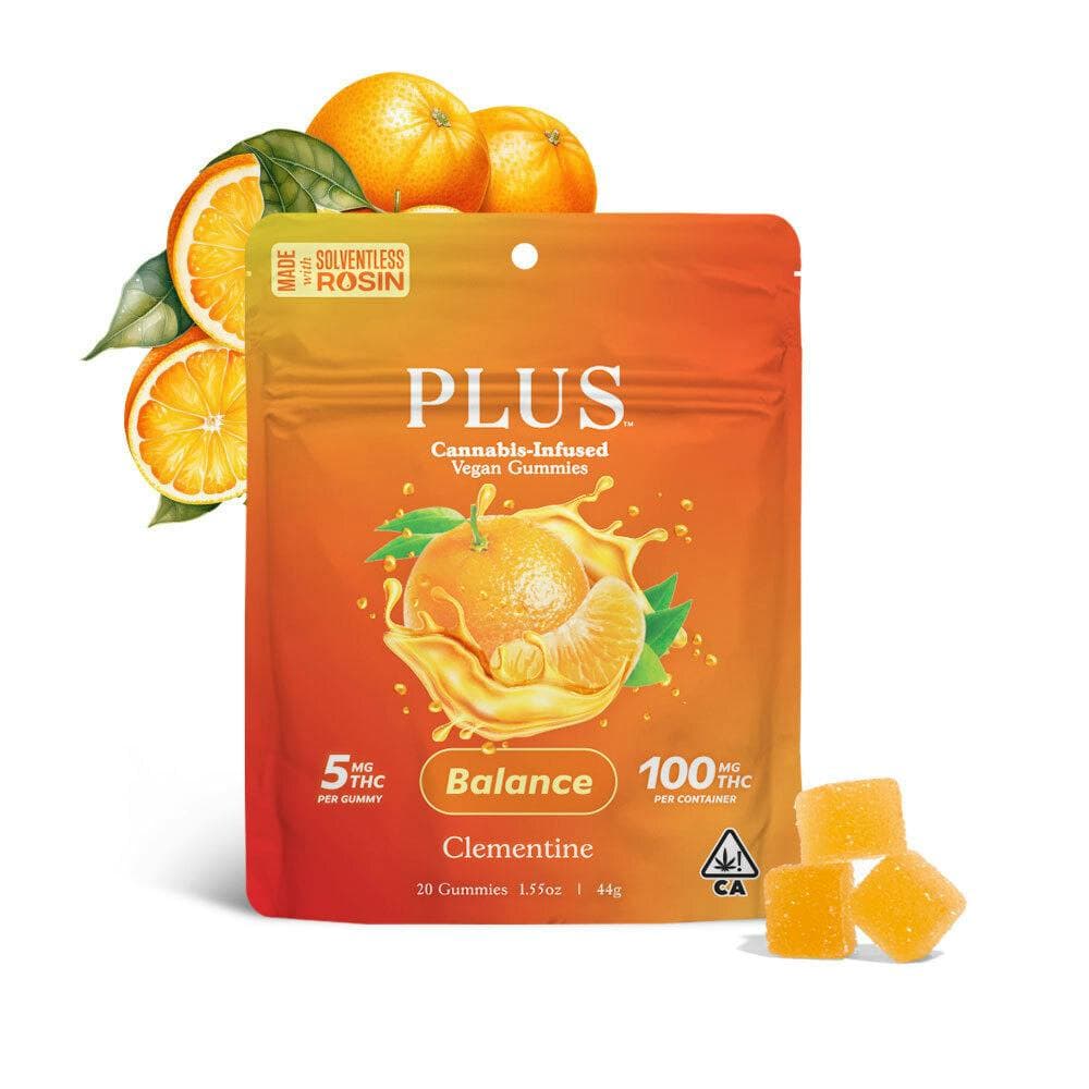 Plus Clementine Gummies Edibles cannabis