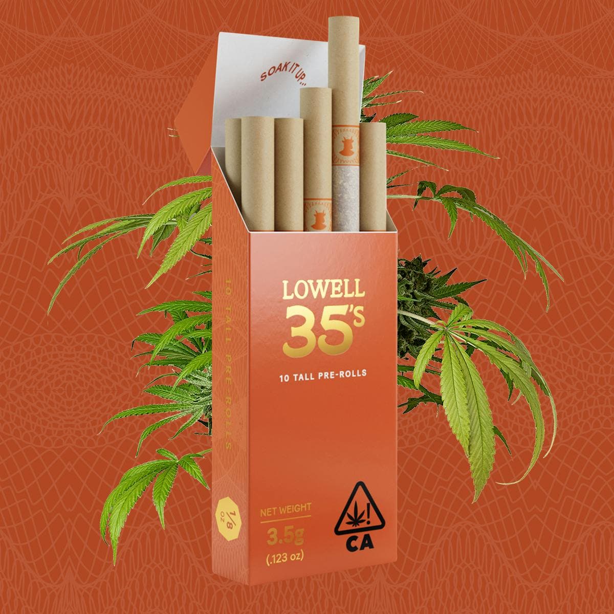 Sunny Daze Pre-Rolls by Lowell Herb Co., $22.00