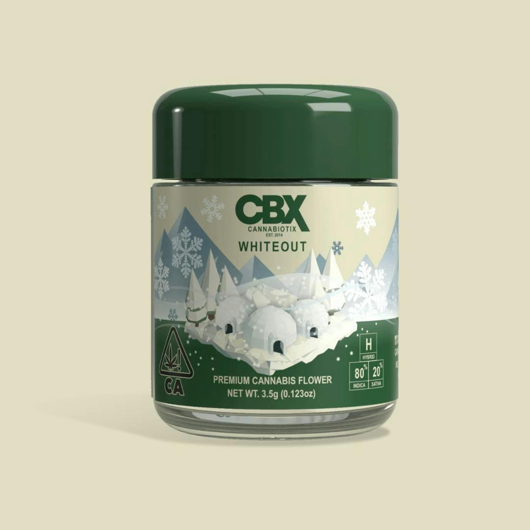 CBX Whiteout Preroll - 0.75 Grams Pre-Rolls cannabis