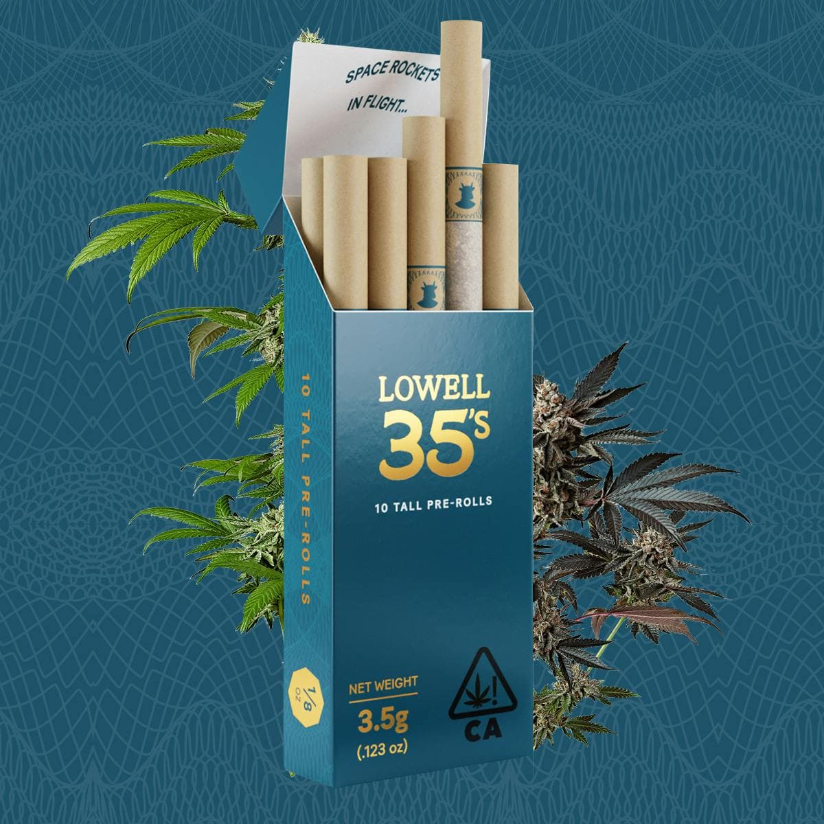 Lowell Herb Co. Afternoon Delight 35's Lowell Prerolls - 10 Pack 3.5 Grams Pre-Rolls cannabis