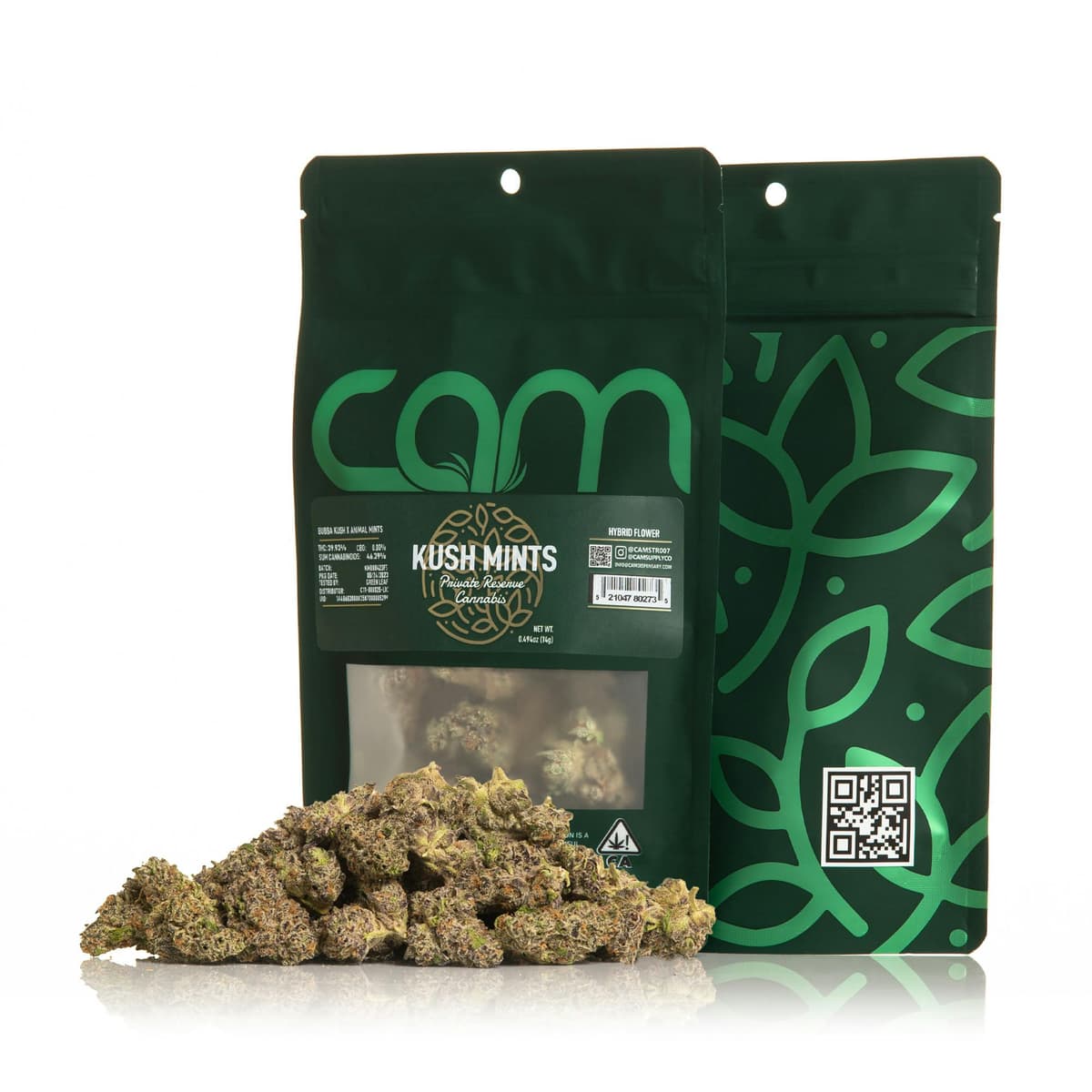 Kush Mints Flowers by CAM Flower California Artisanal Medicine, $140.00