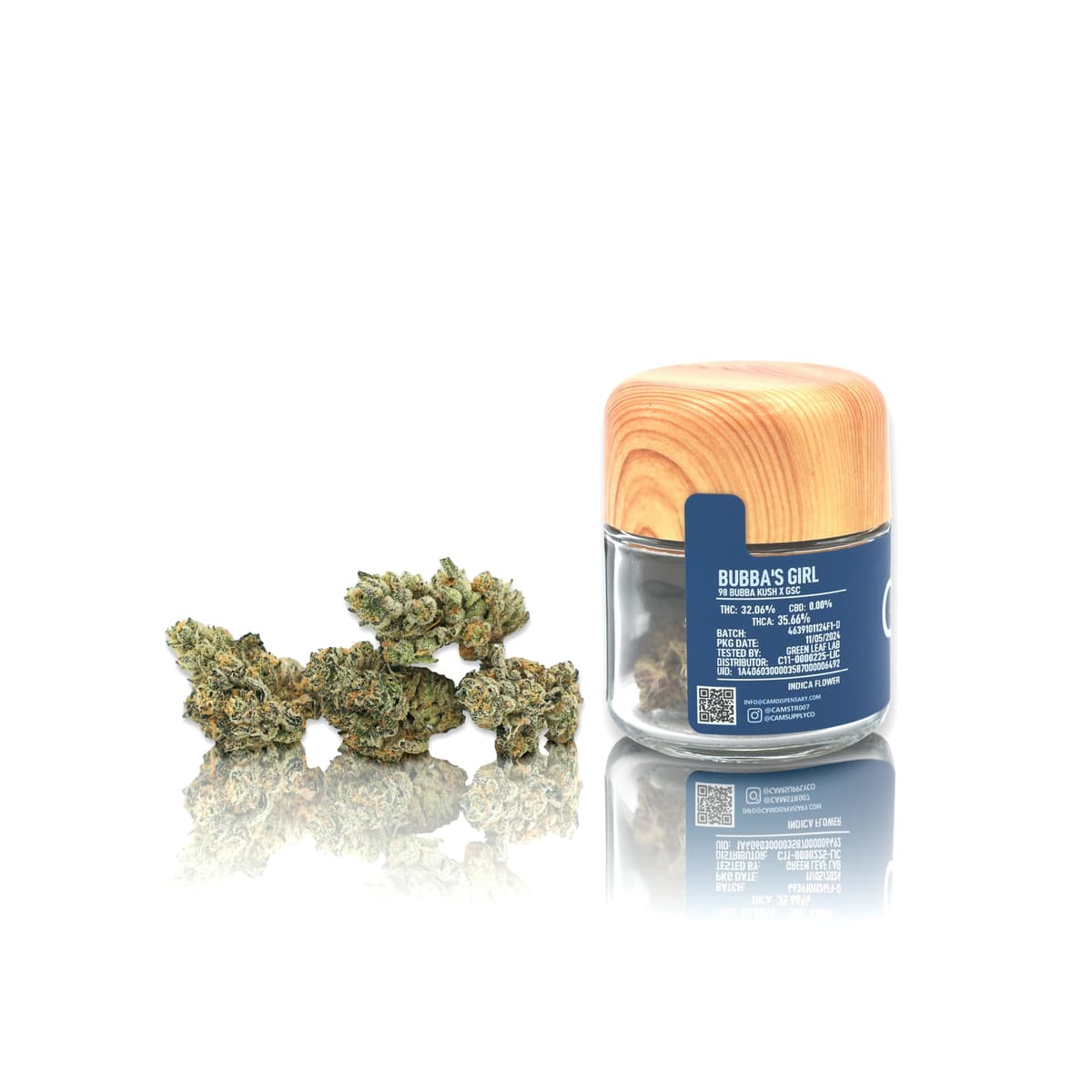 CAM Bubba's Girl Prerolls - 5 Pack 3.5 Grams Pre-Rolls cannabis