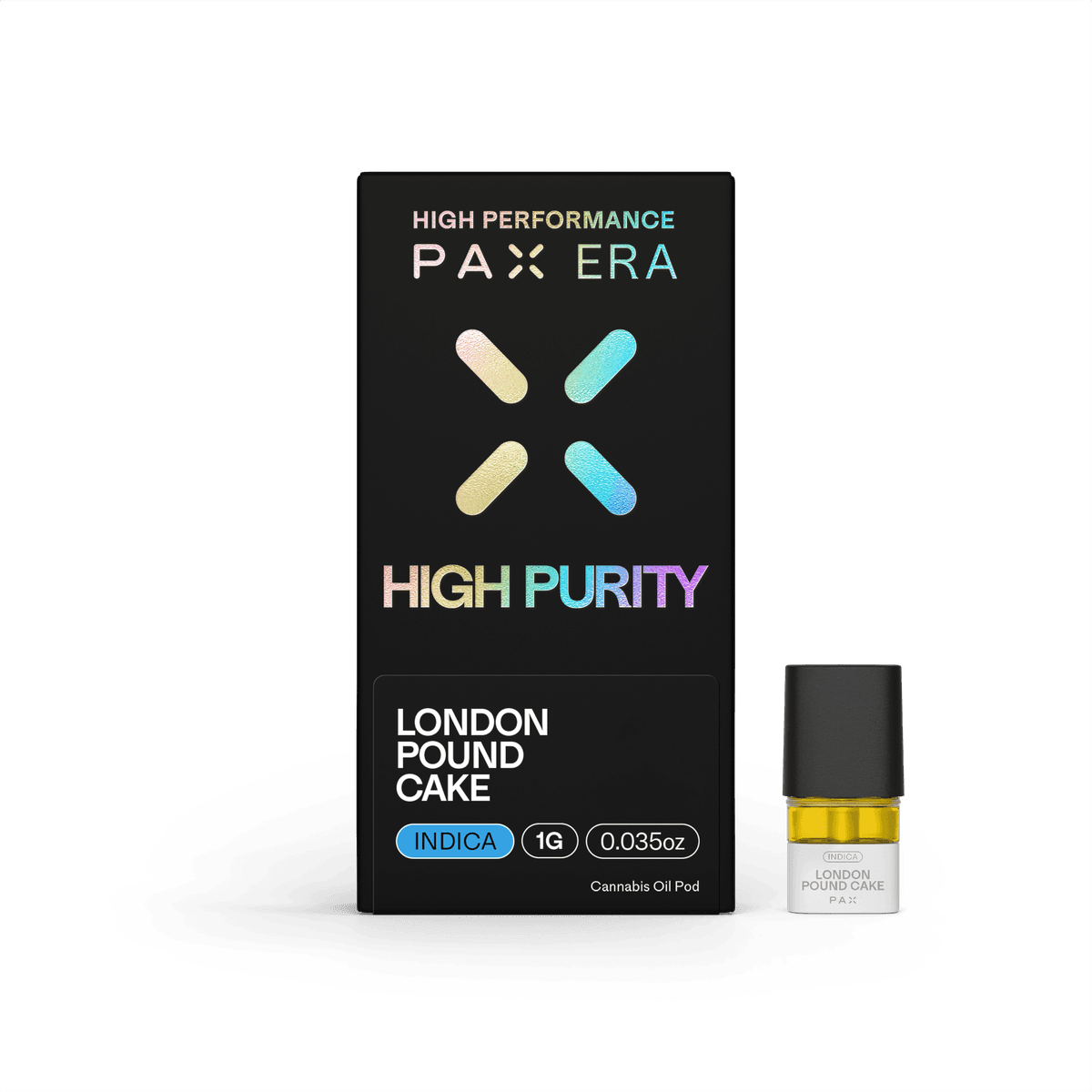 PAX London Pound Cake All In One High Purity Vape - 1 Gram Vapes (Cartridges) cannabis