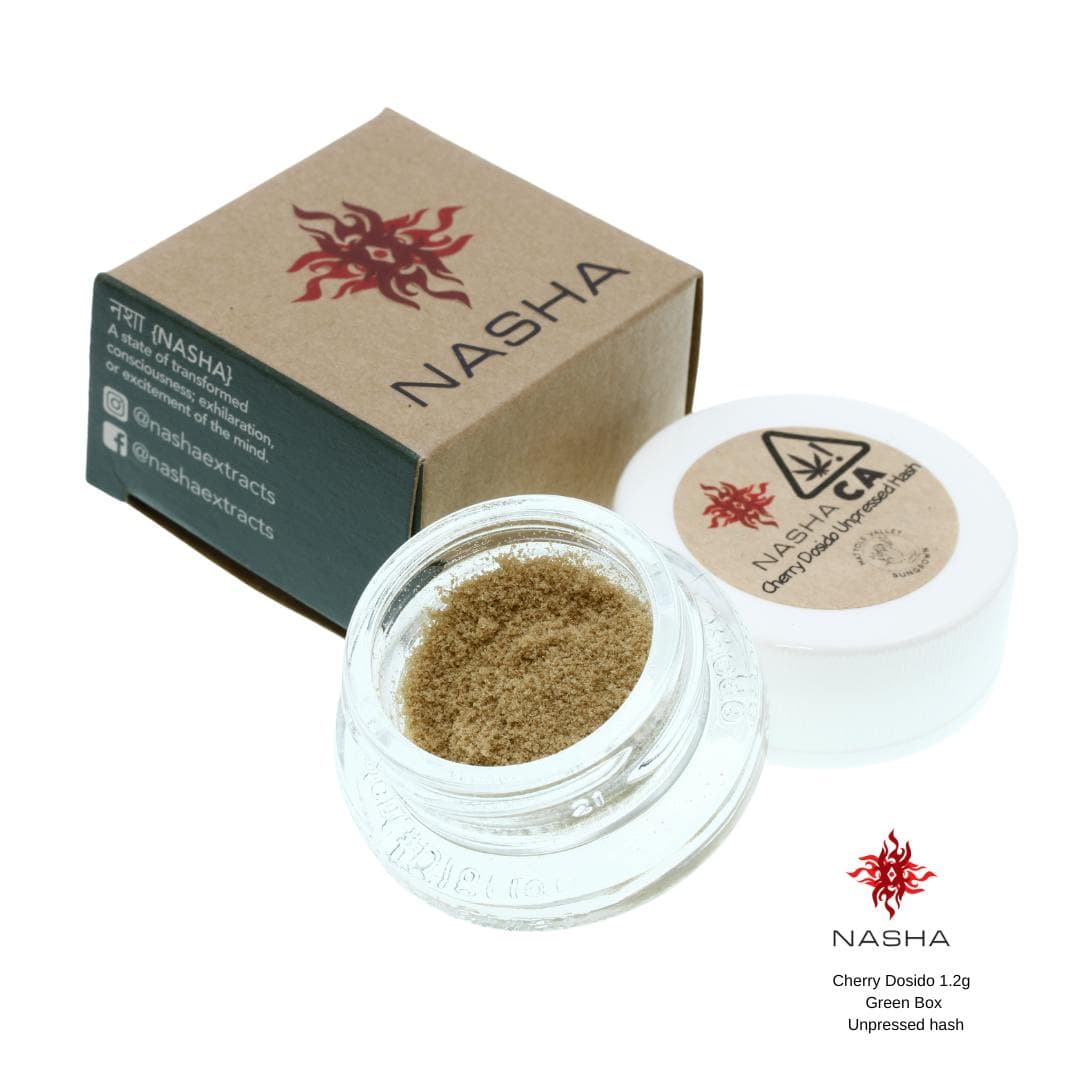 Nasha Cherry Dosido Unpressed Hash - 1.2 Grams Concentrates cannabis