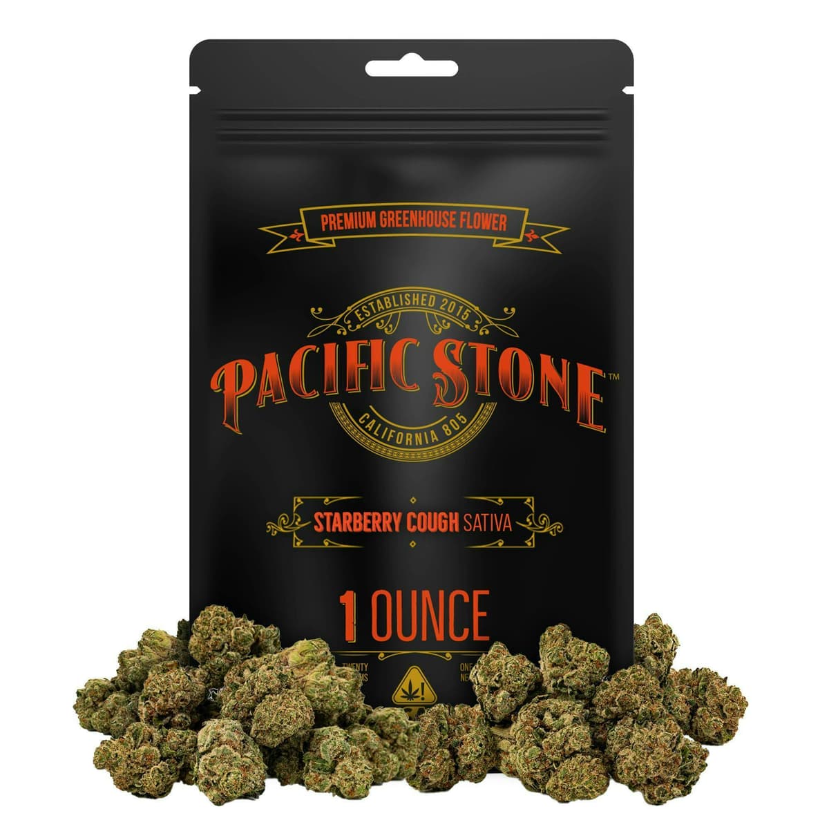 Pacific Stone Starberry Cough - 28 Grams Flower cannabis