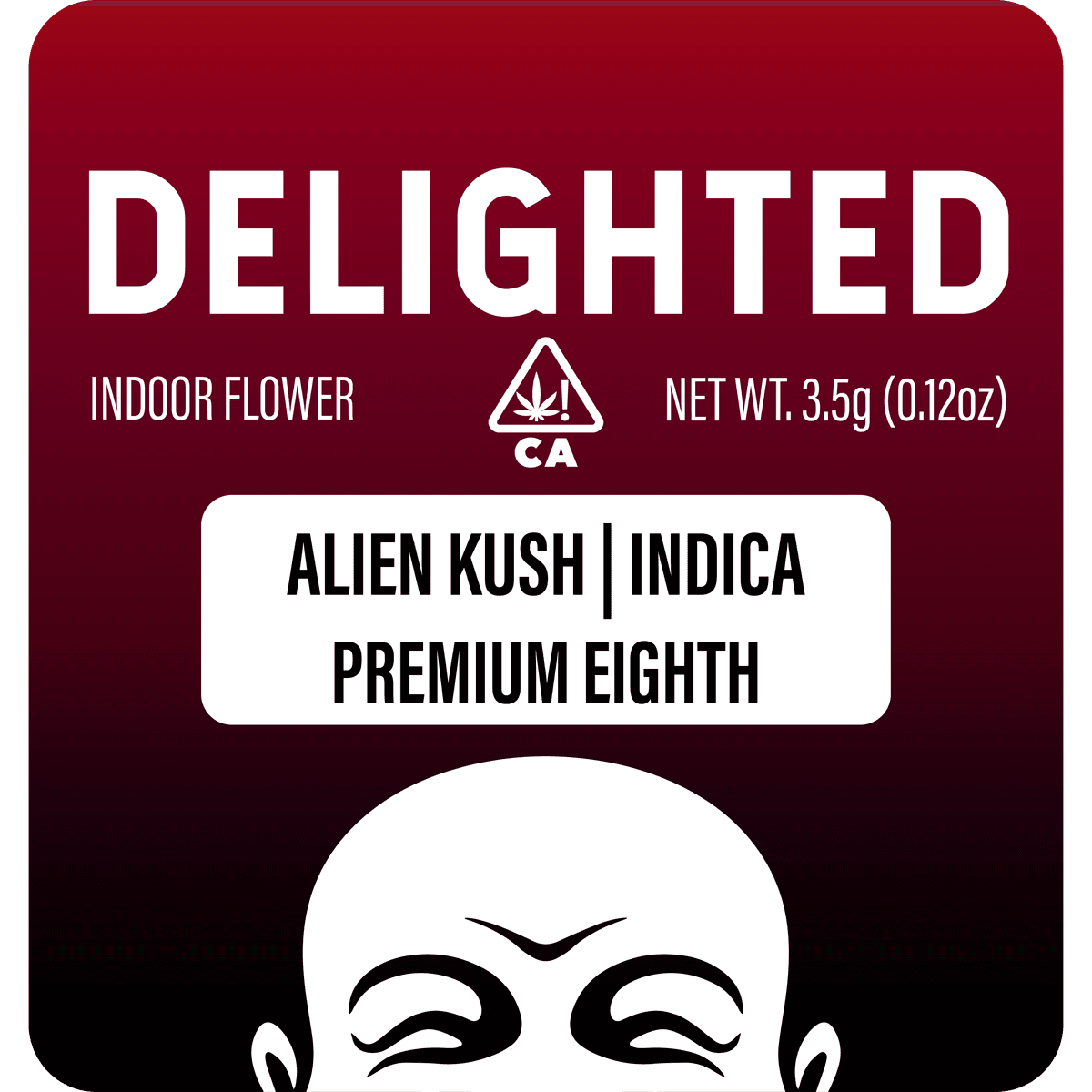 Alien Kush | Premium Eighth Flower by Delighted, $59.00