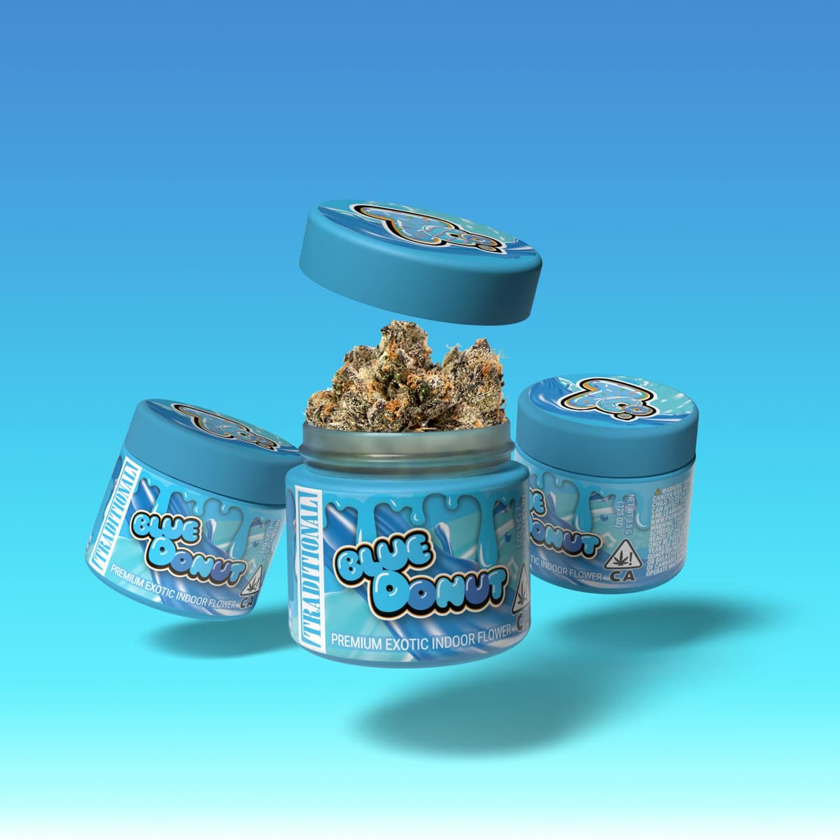 Traditional Co. Blue Donut Traditional Co. - 3.5 Grams Flowers cannabis
