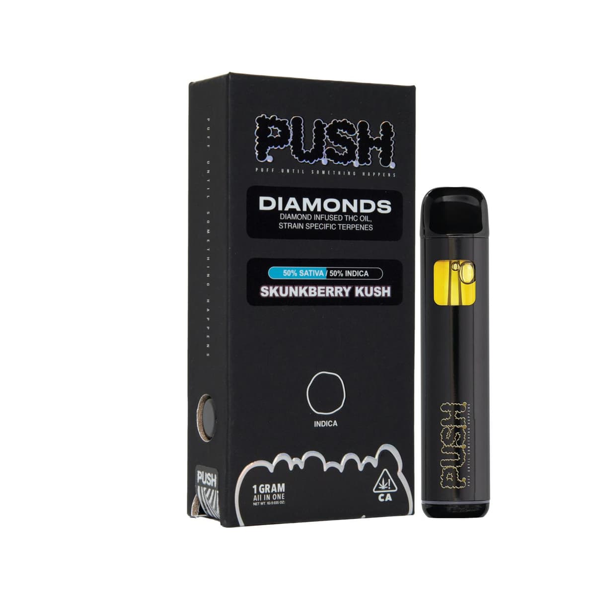 PUSH Skunkberry Kush AIO - 1 Gram Vapes (Cartridges) cannabis