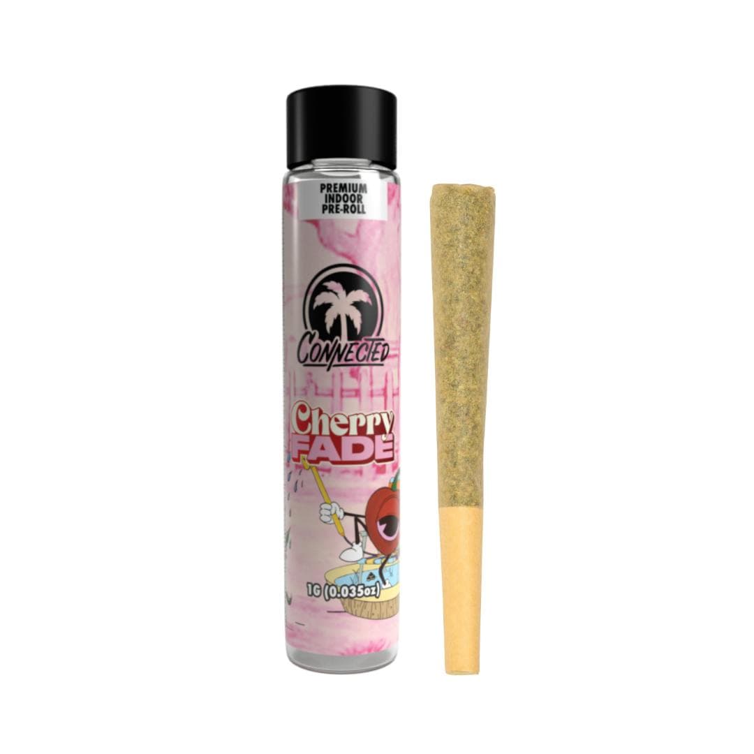 Connected Cherry Fade Preroll - 1 Gram Pre-Rolls cannabis