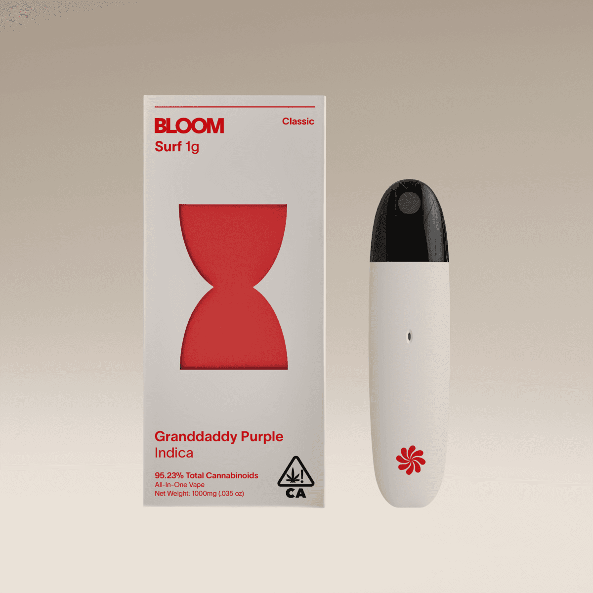 Bloom Brand Granddaddy Purple Surf All in One Bloom - 1 Gram Vape Carts cannabis
