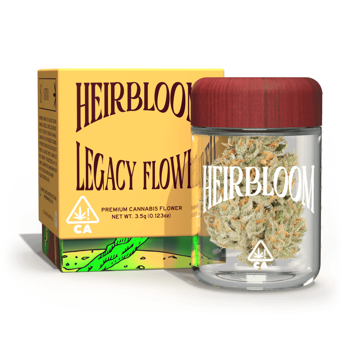 Heirbloom Legacy Flower Green Crack AIO Heirbloom Vapes - 0.5 Grams Vape Carts cannabis