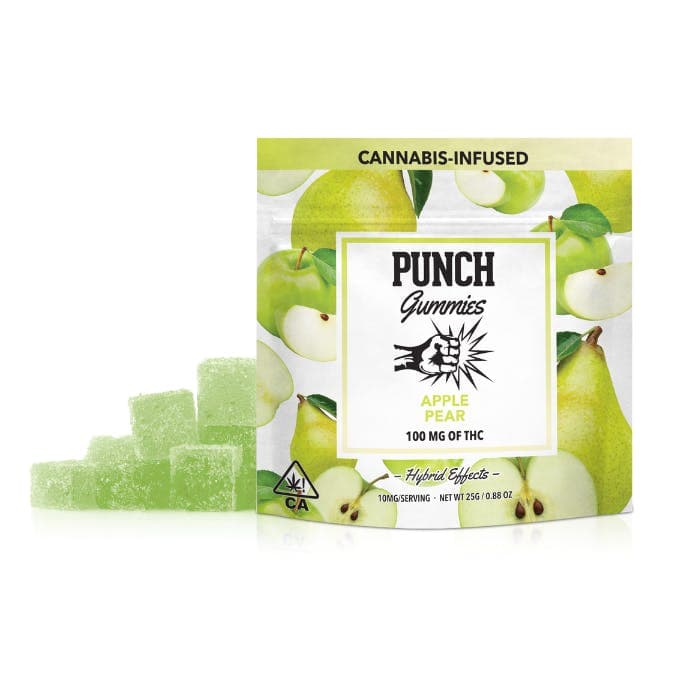 Punch Extracts Apple Pear Punch Gummies - 100 mg Edibles cannabis
