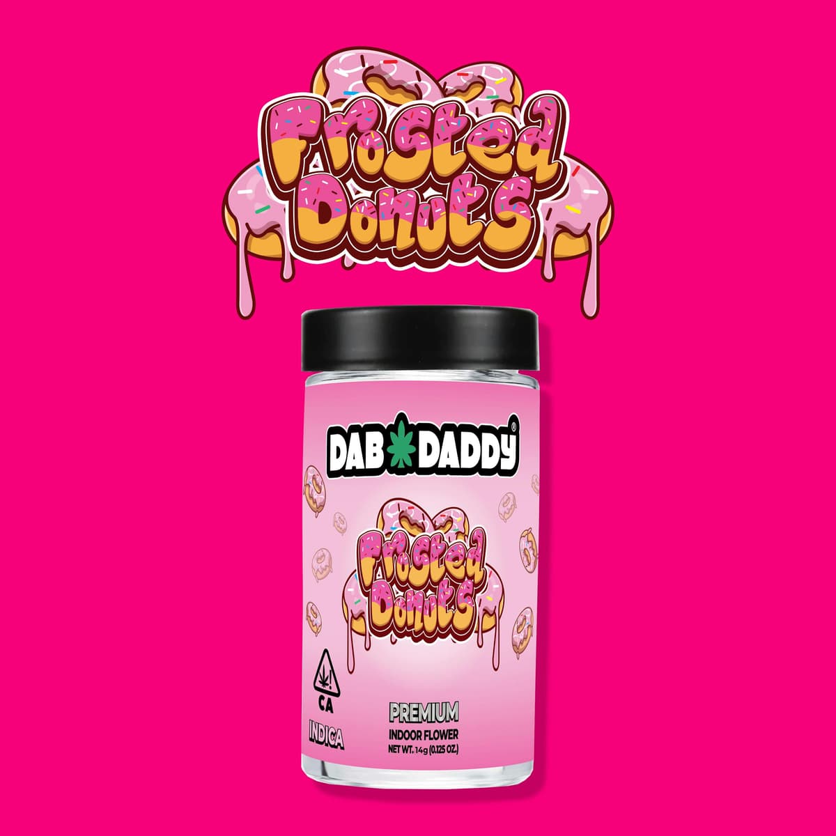 Dab Daddy Frosted Donuts - 14 Grams Flower cannabis