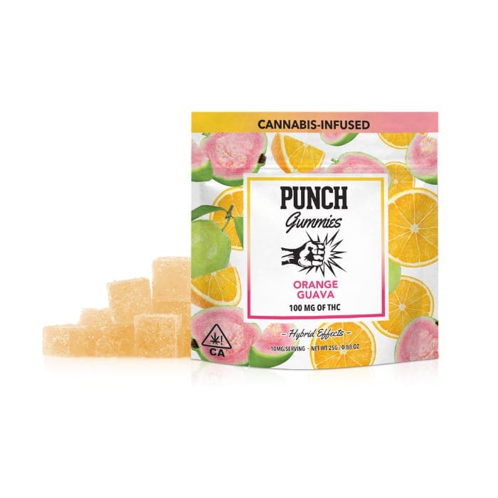 Punch Extracts Orange Guava Punch Gummies - 100 mg Edibles cannabis