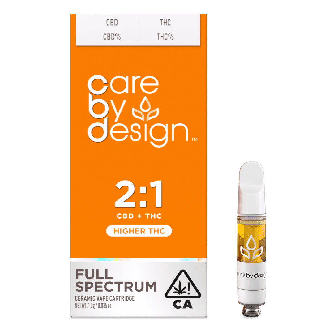 Care By Design 2:1 Vape - 1 Gram Vapes (Cartridges) cannabis
