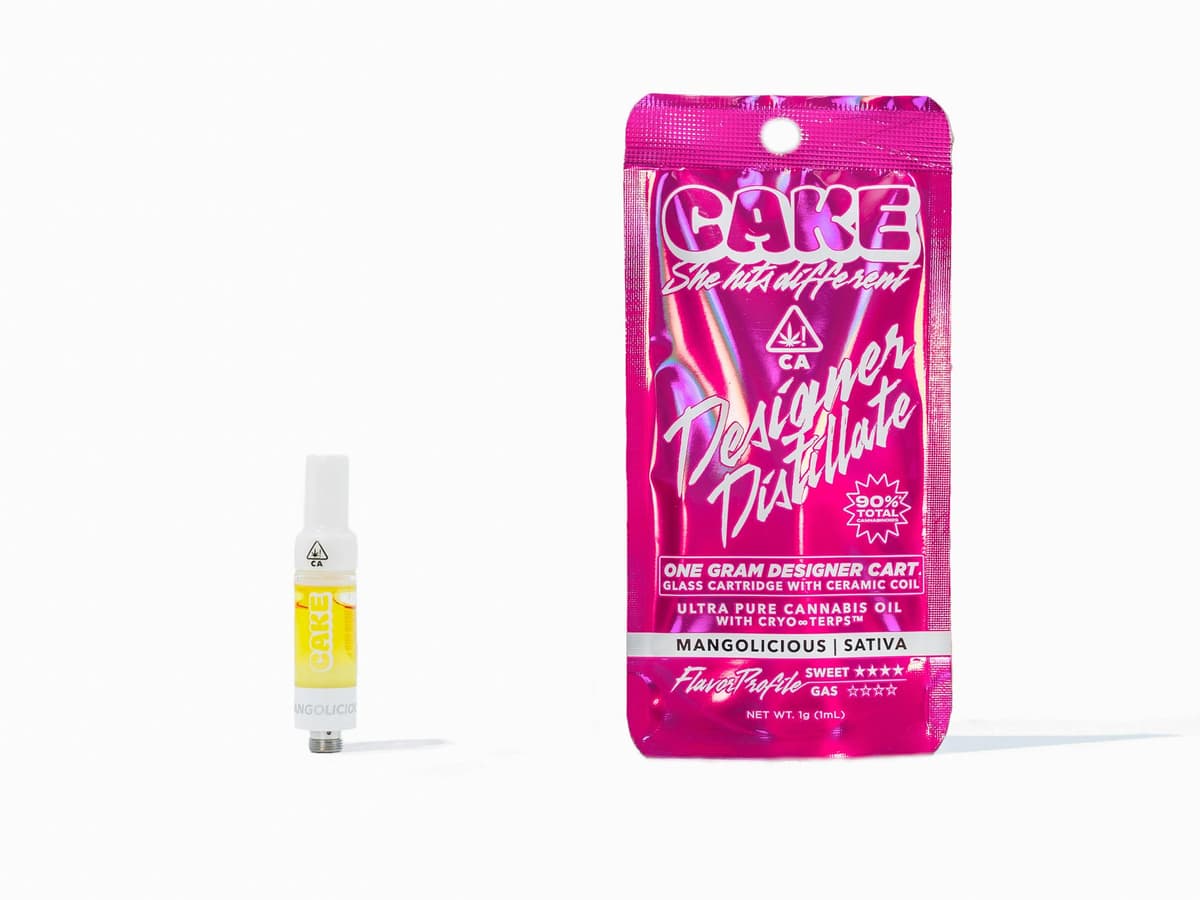 CAKE Mangolicious Designer Cartridge - 1 Gram Vape Carts cannabis