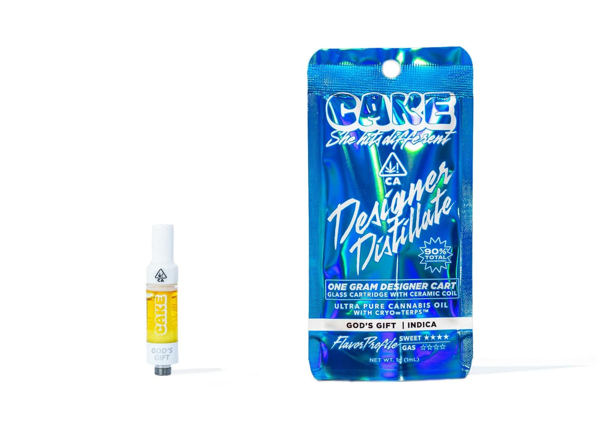 CAKE Gods Gift Designer Cartridge - 1 Gram Vape Carts cannabis