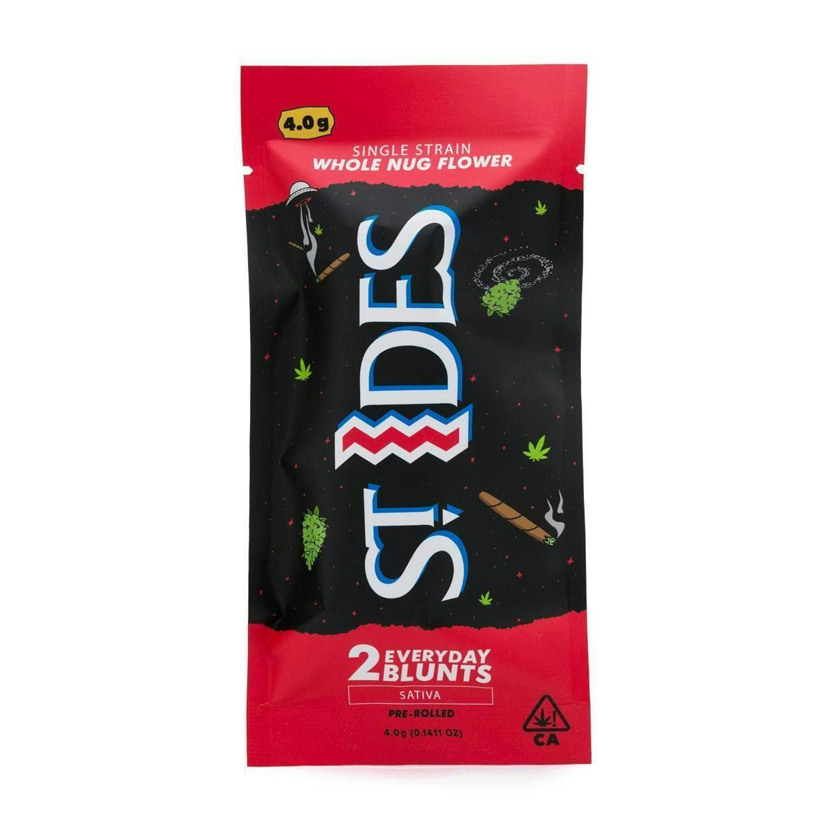 St. Ides Sativa Blunts - 2 Pack 2 Grams Pre-Rolls cannabis