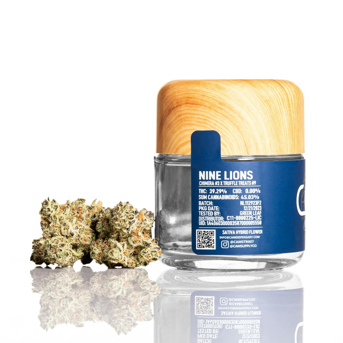 CAM Flower California Artisanal Medicine Nine Lions CAM Flower - 3.5 Grams Flowers cannabis