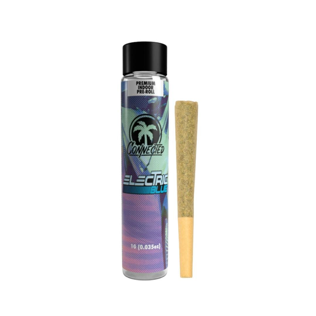 Connected Electric Blue Preroll - 1 Gram Pre-Rolls cannabis