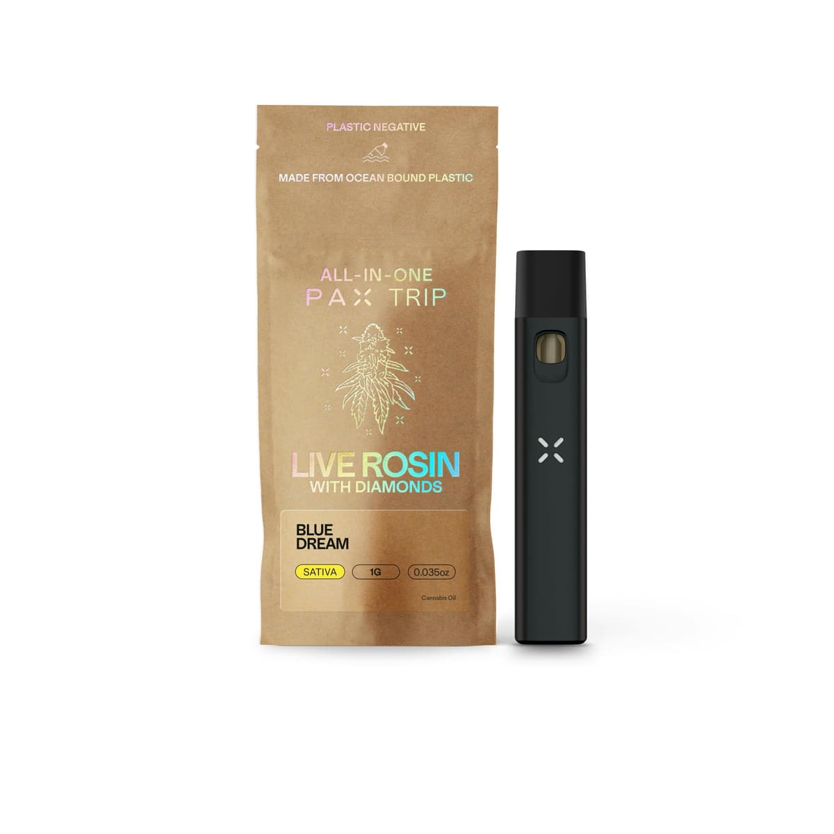PAX Blue Dream All In One Rosin Vape - 1 Gram Vapes (Cartridges) cannabis
