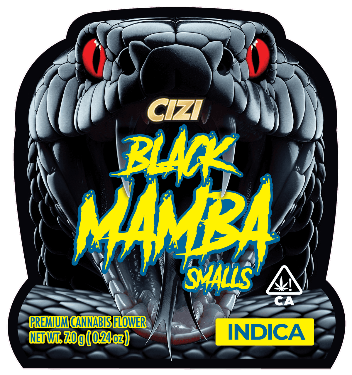 Cizi Black Mamba Smalls - 7 Grams Flowers cannabis