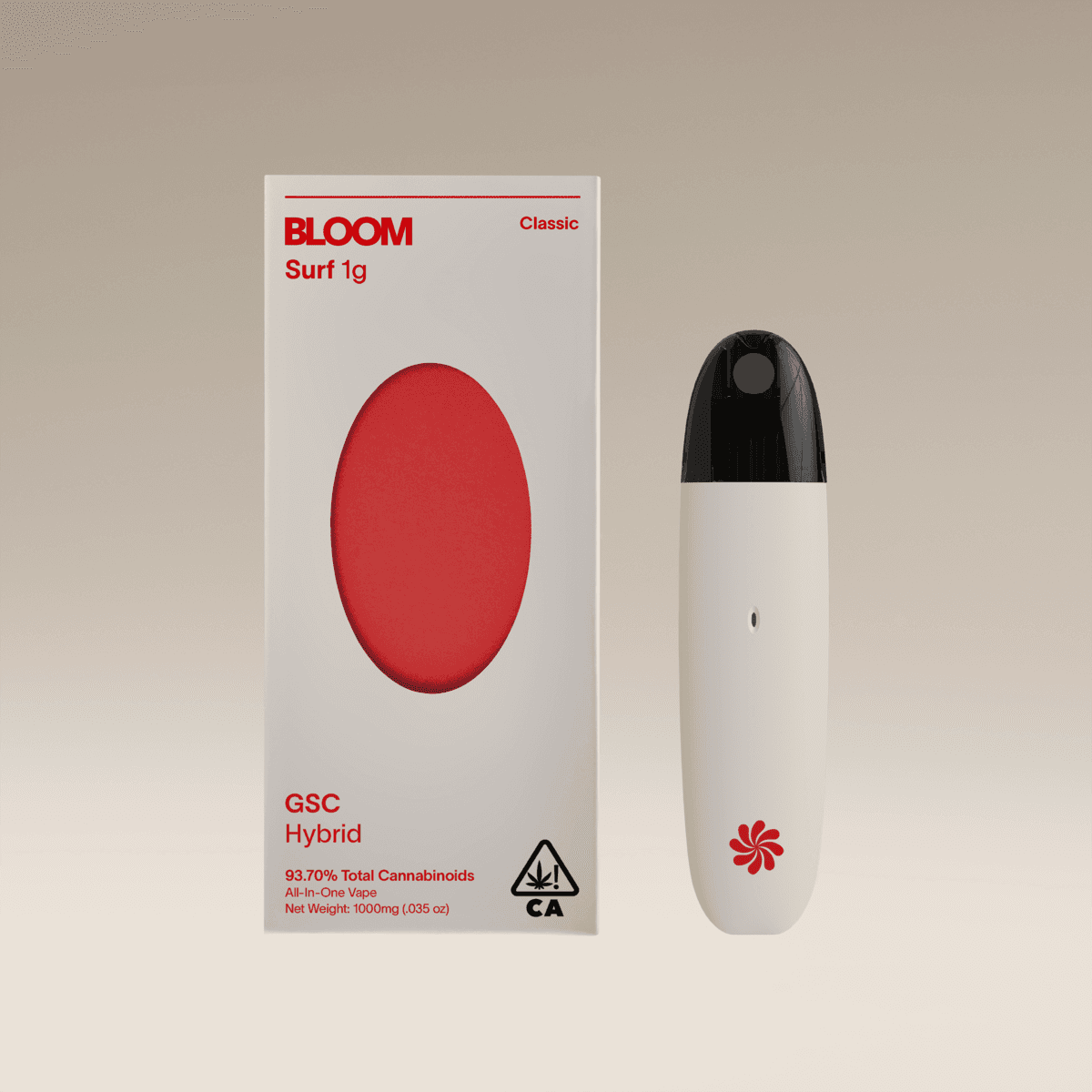 Bloom Brand GSC Surf All in One Bloom - 1 Gram Vape Carts cannabis
