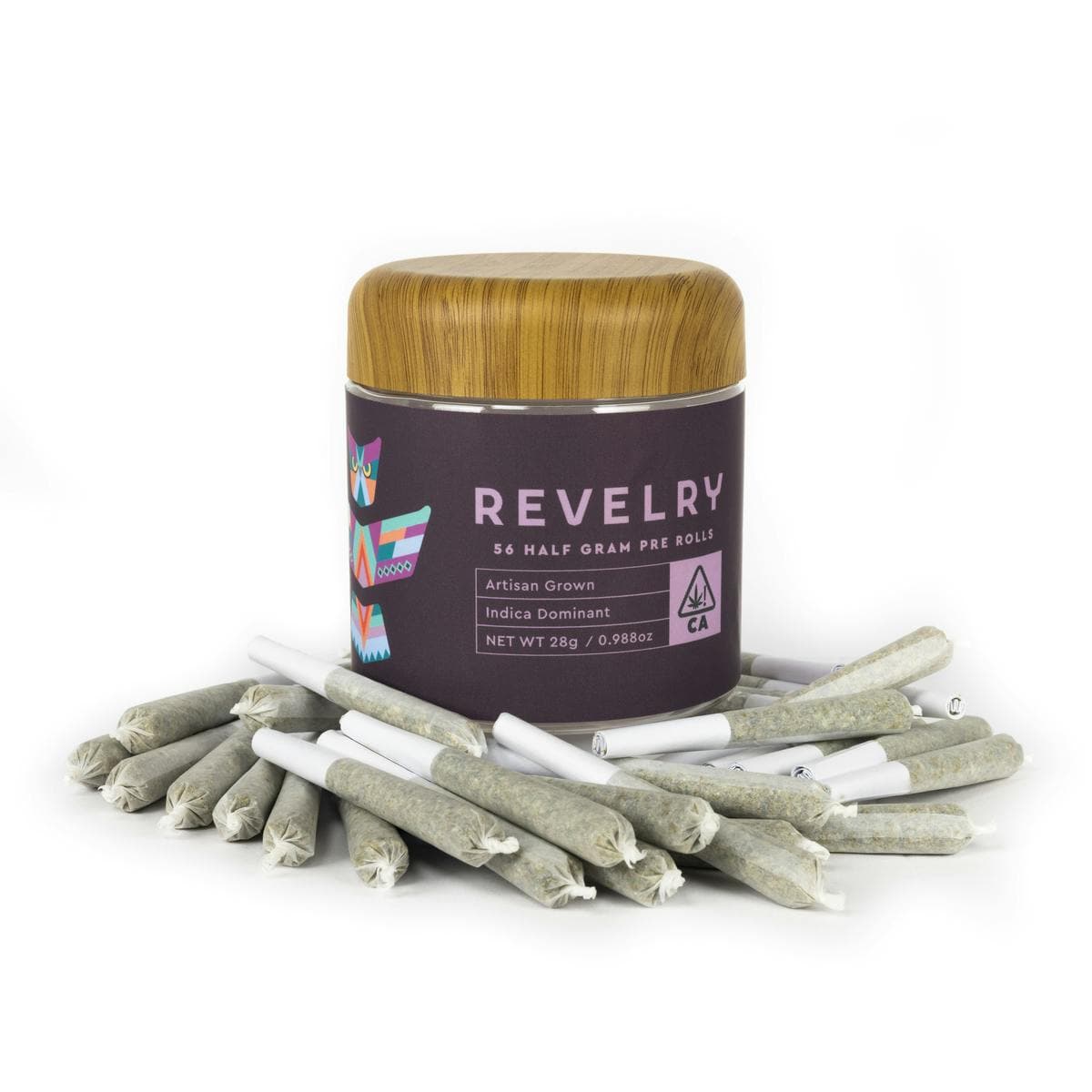 Revelry Apple Jax Prerolls - 56 Pack 28 Grams Pre-Rolls cannabis