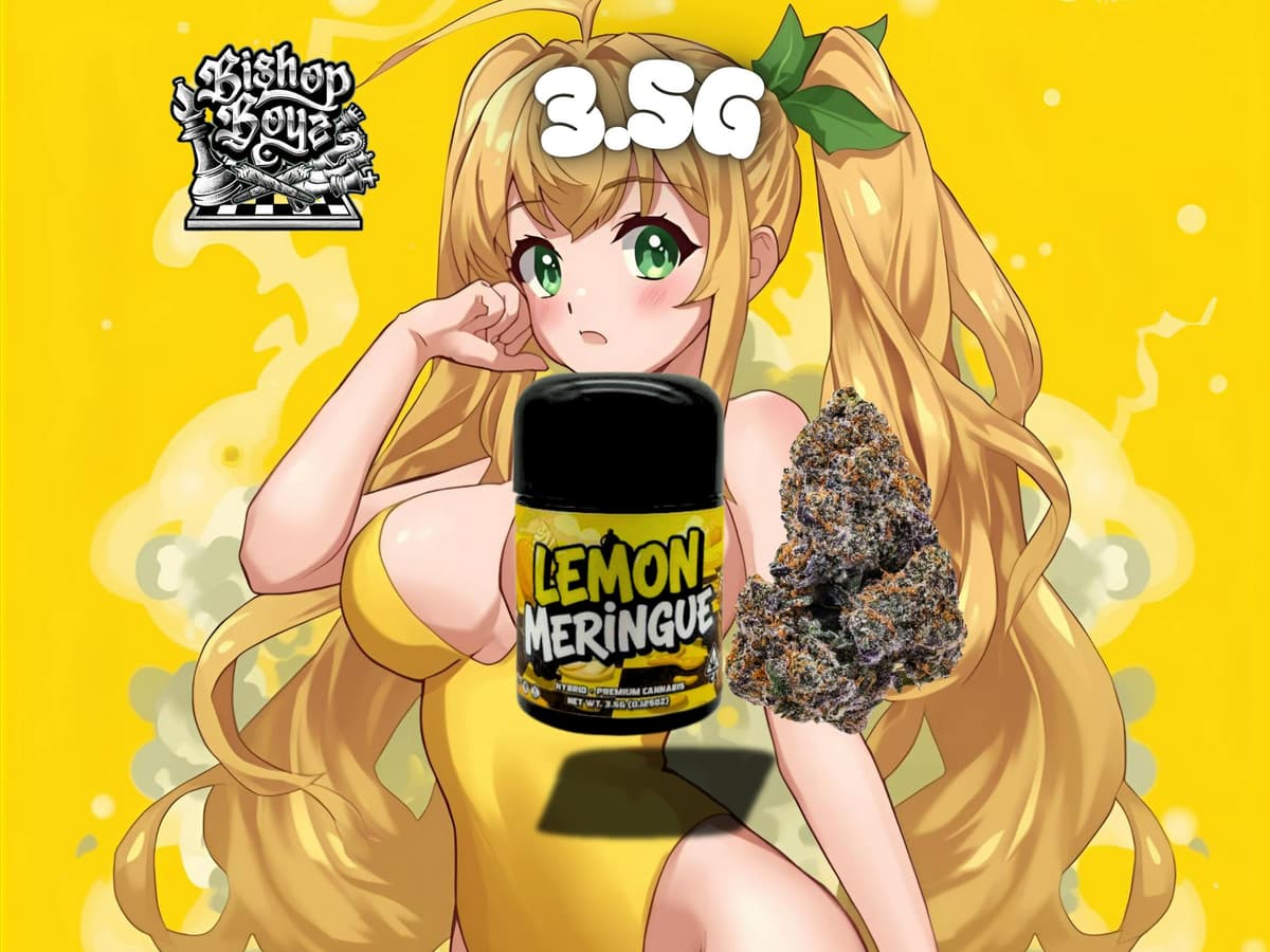 Bishop Boyz Lemon Meringue - 3.5 Grams Flowers cannabis