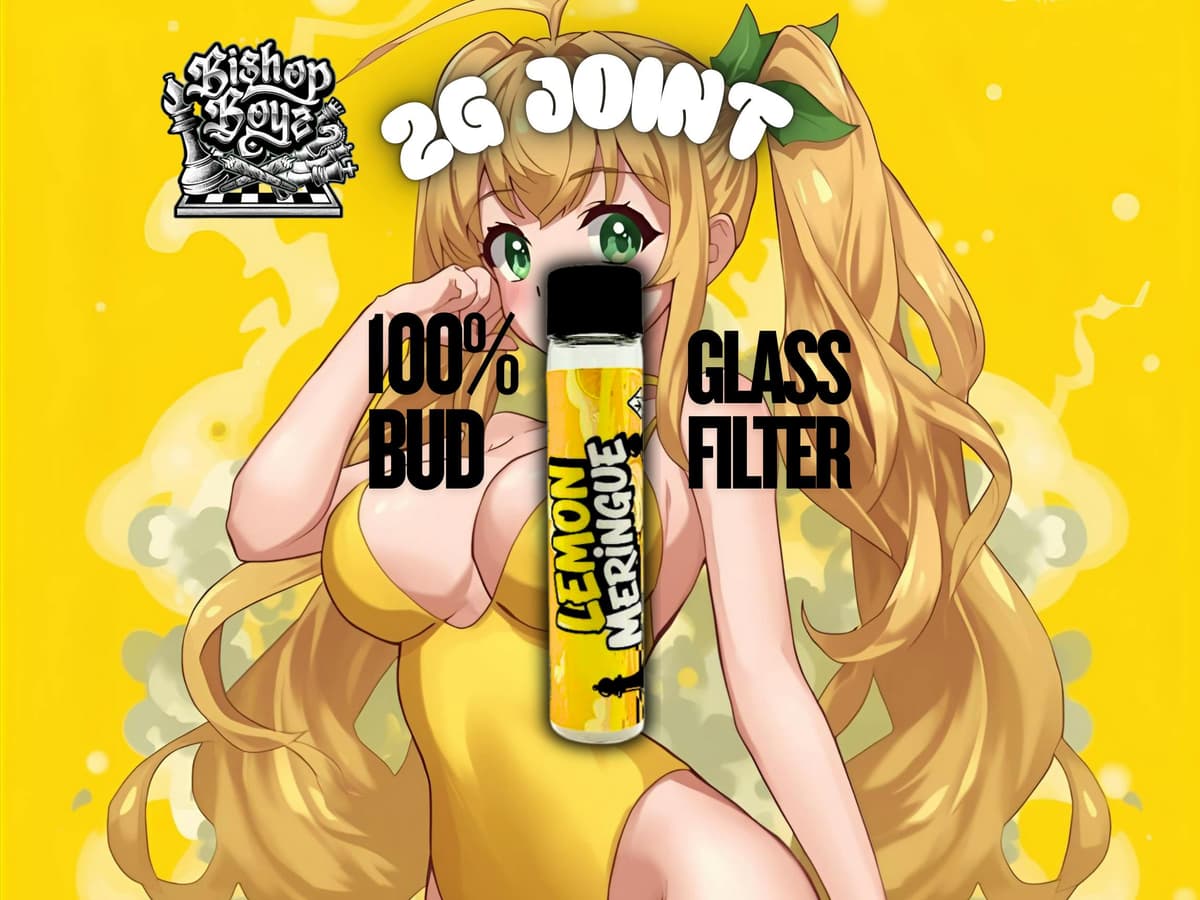 Bishop Boyz Lemon Meringue Preroll - 2 Grams Pre-Rolls cannabis