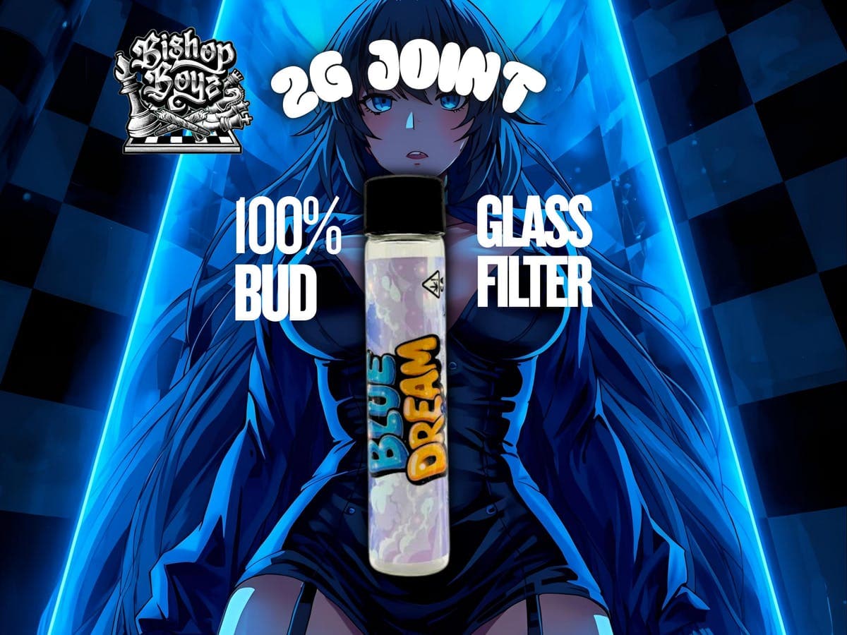 Bishop Boyz Blue Dream Preroll - 2 Grams Pre-Rolls cannabis