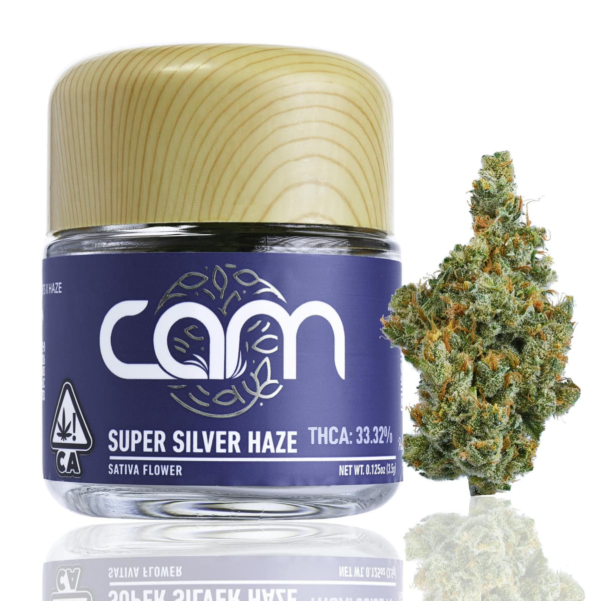 CAM Flower California Artisanal Medicine Super Silver Haze CAM Flower - 3.5 Grams Flowers cannabis
