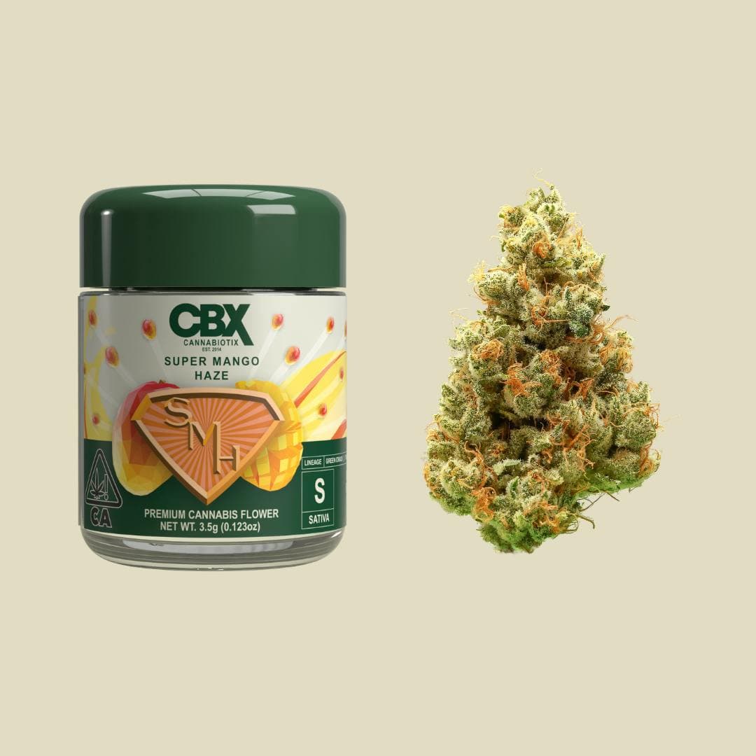 CBX Super Mango Haze - 3.5 Grams Flowers cannabis