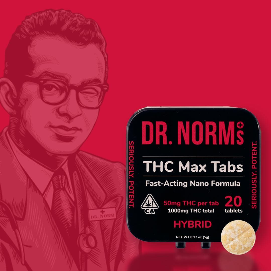Dr. Norm's MAX HYBRID Dr. Norm Tablets Tincture cannabis