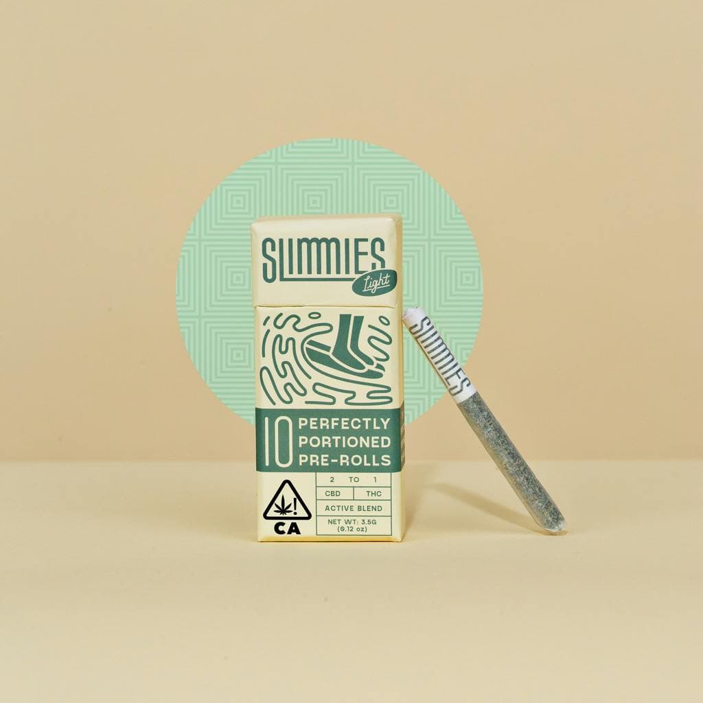 Slimmies 1:1 Apple Fritters Prerolls - 10 Pack 3.5 Grams Pre-Rolls cannabis