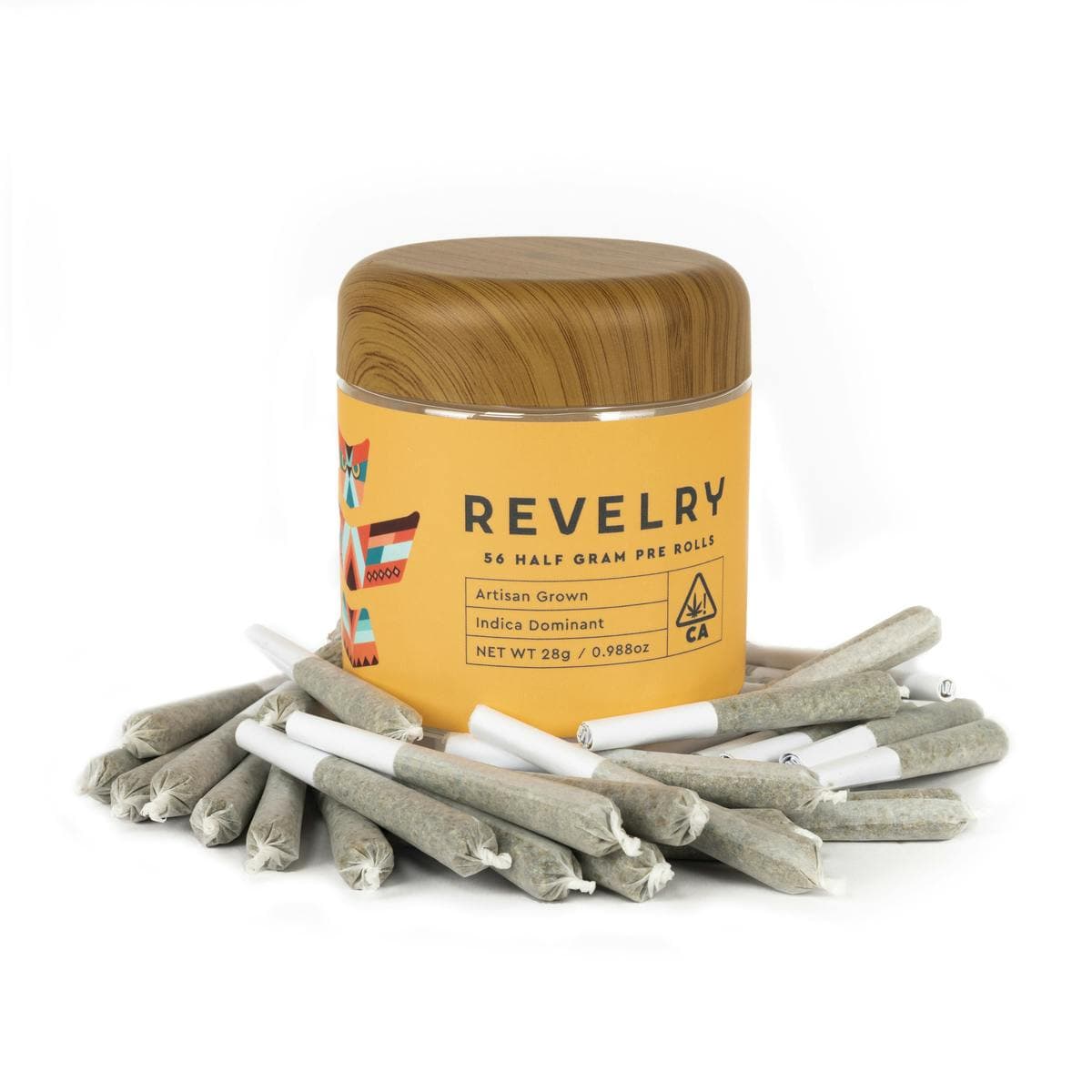 Revelry Sequoia Kush Prerolls - 56 Pack 28 Grams Pre-Rolls cannabis