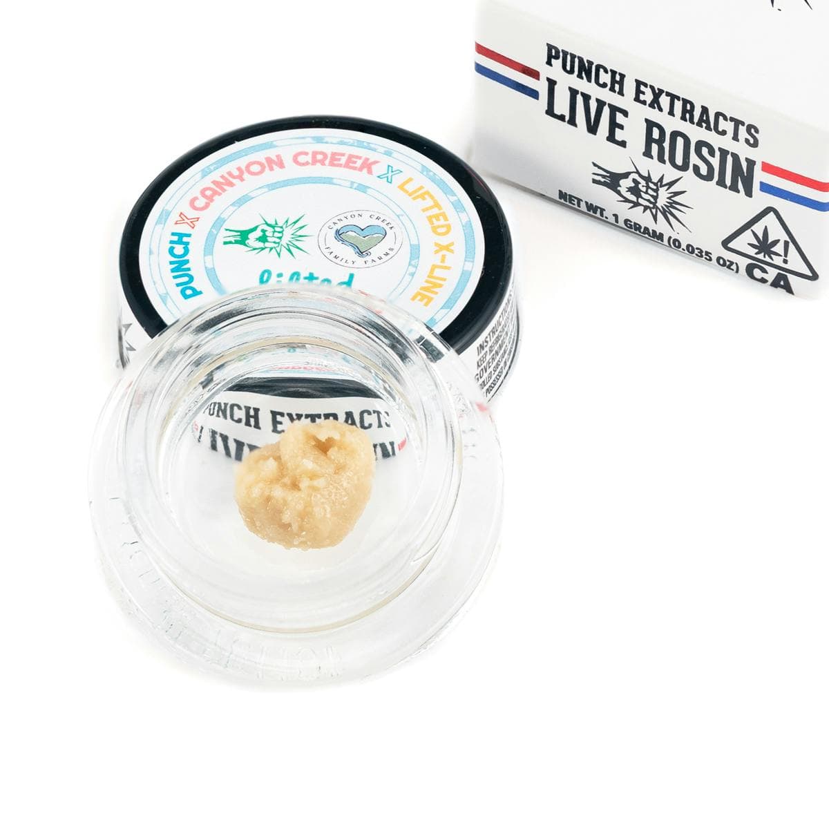 Punch Extracts Canal St. Fatso T4 Live Rosin Concentrate - 1 Gram Concentrates cannabis
