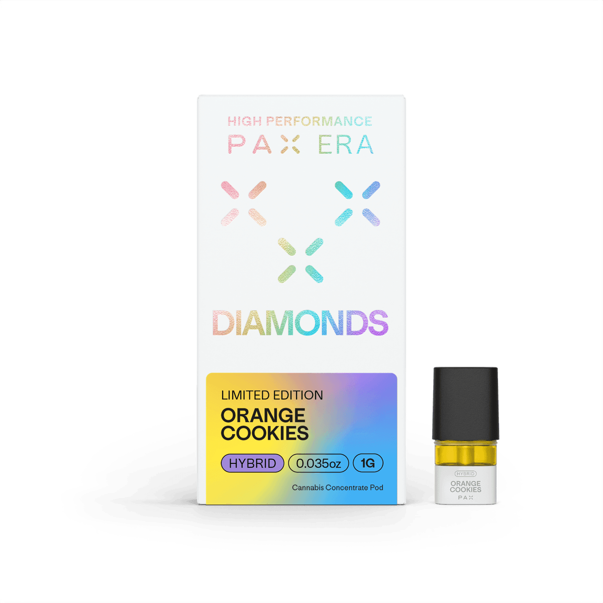 PAX Orange Cookies All in One Diamonds Disposable - 1 Gram Vape Carts cannabis