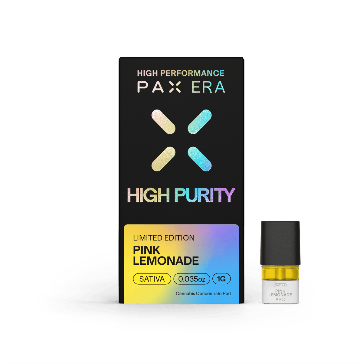 PAX Pink Lemonade All in One High Purity Disposable - 1 Gram Vape Carts cannabis